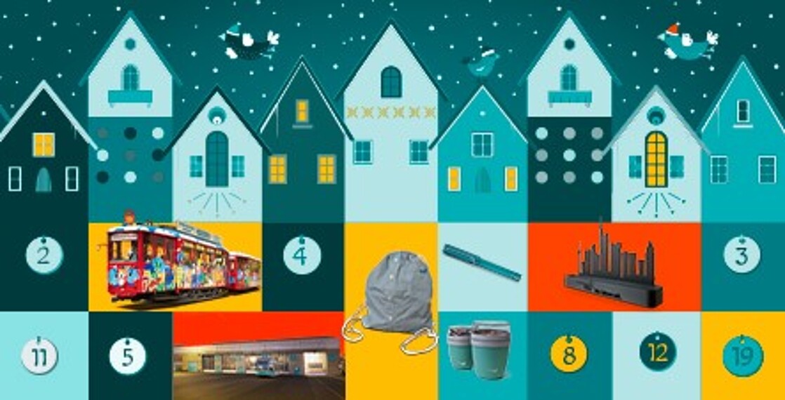 VGF-Adventsgewinnspiel 2025: Als Abo-Kund:in tolle Preise gewinnen